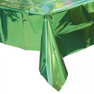 Fericit ziua de naștere Decorațiune de acasă cu folie de masă Apple Green Color Mat Mantica metalică