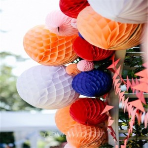 Seturi de decorațiuni pentru petreceri, inclusiv ventilator de hârtie rotundă cu flori Pom, colorate sculptate pentru ziua de naștere